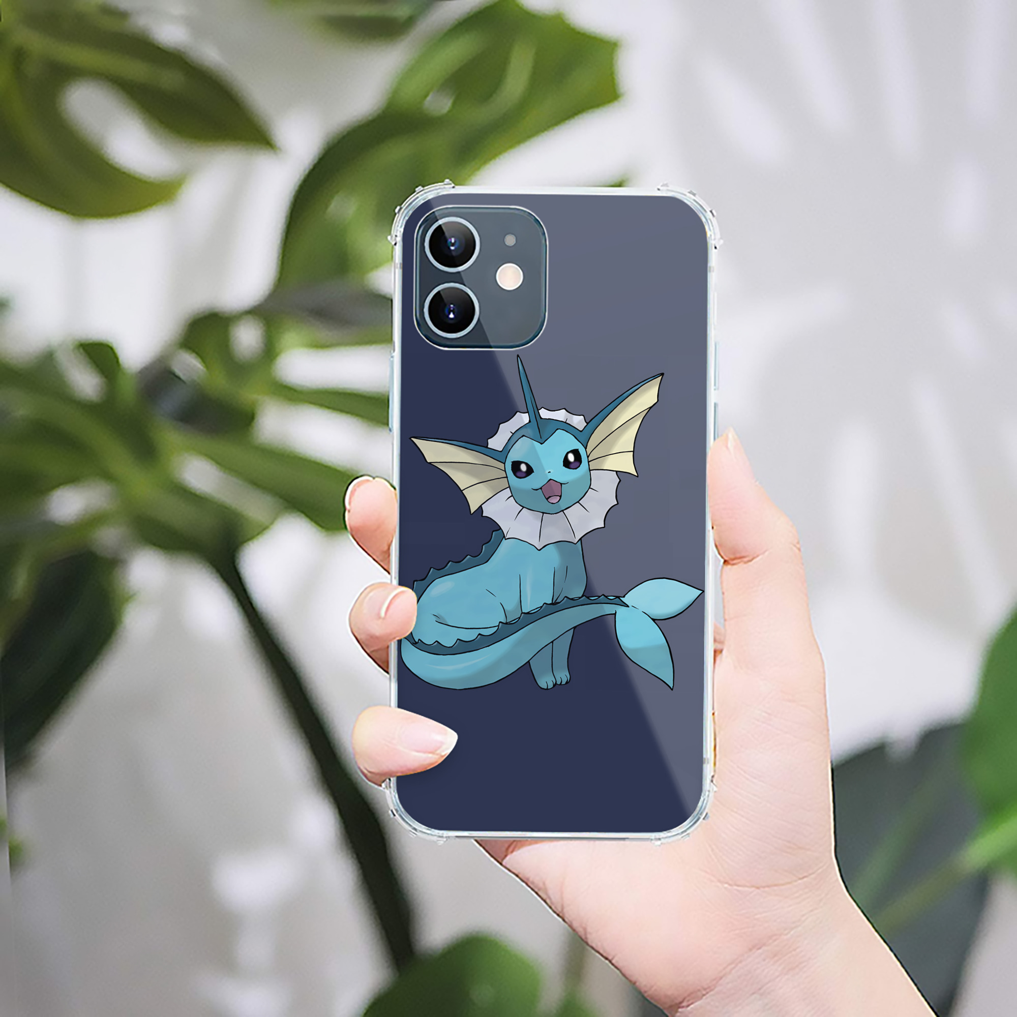 （画像用） ポケットモンスター Pokémon 【iPhone 12シリーズ対応】透明スマホケース（クリアソフトケース）